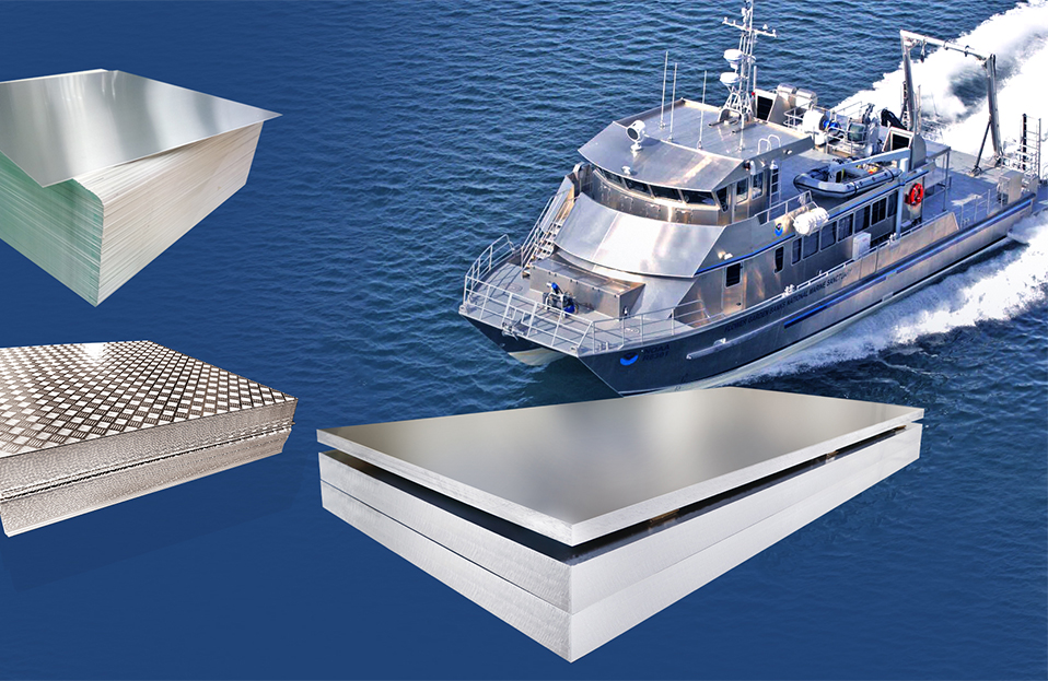 輪船、遊艇用鋁板卷解決方案